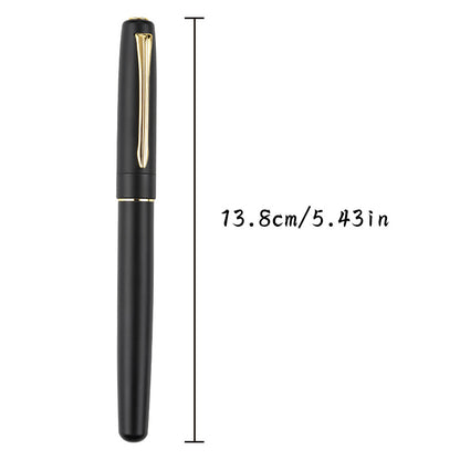 Men's matte black fountain pen