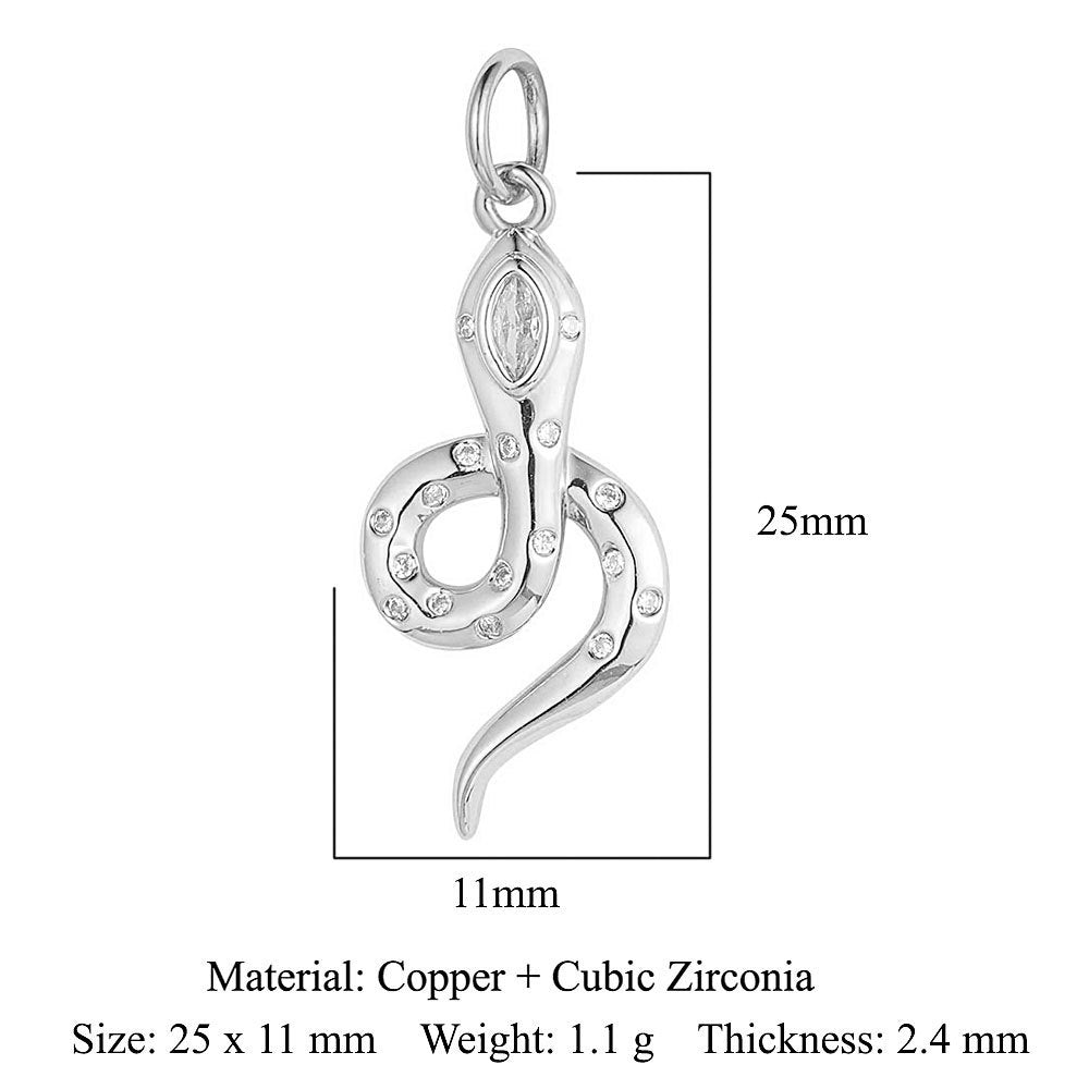 Copper zircon pendant butterfly dragonfly dolphin