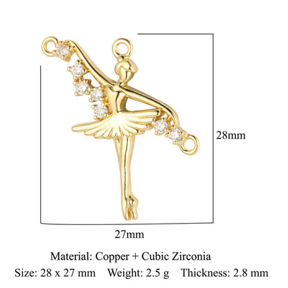 Ballerina Butterfly Tree of Life Copper Zircon Accessories