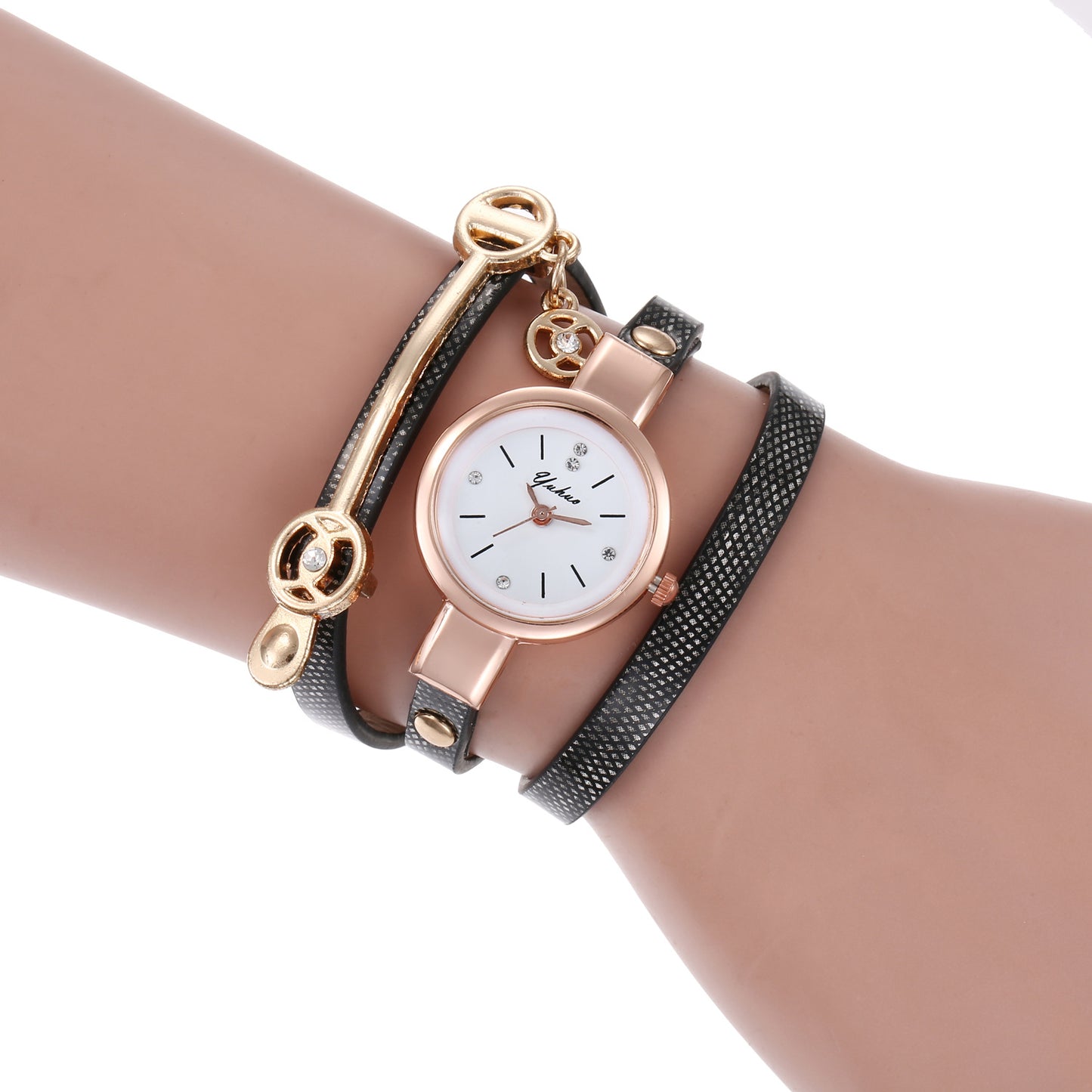 Casual Woven Quartz Women's Watch