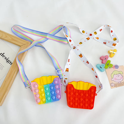 Children's shoulder bag Korean style fruit crossbody bag