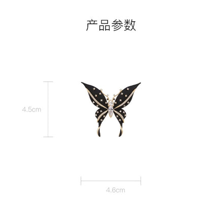 Black Butterfly Brooch