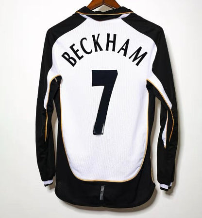 01-02 Reversible White-Gold 7 Beckham Centenary Jersey