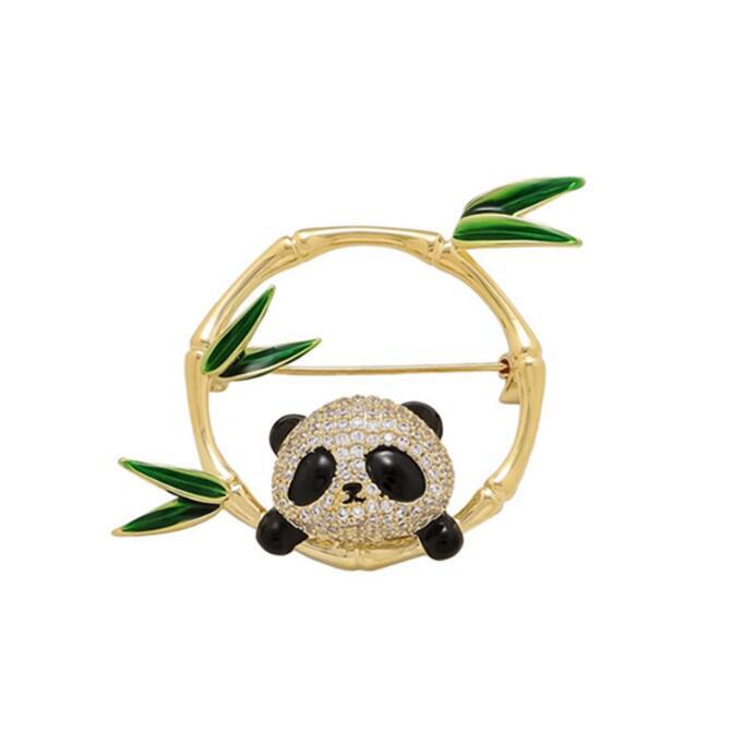 Panda Brooch