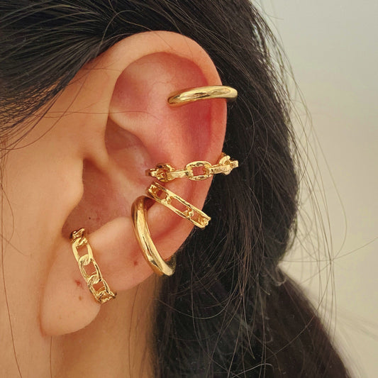 hot sale Non-pierced ear bone clip five-piece set