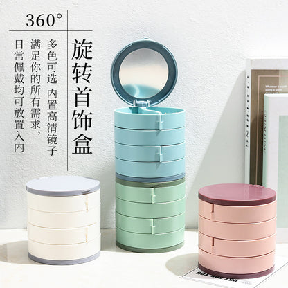 Rotating Multi-layer Jewellery Box