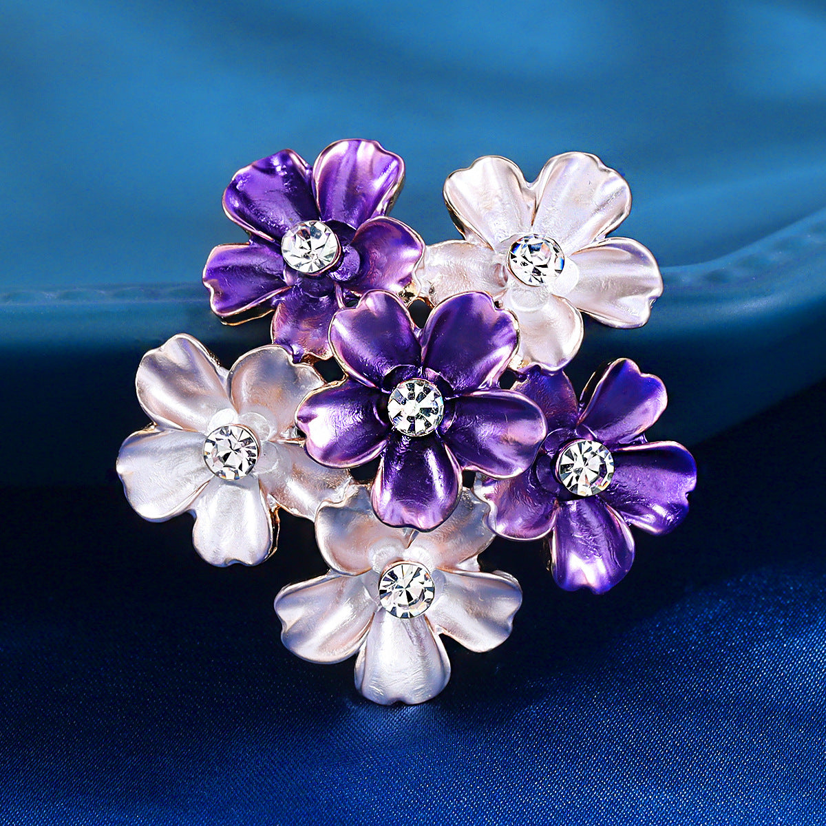 Flower Brooch Female Exquisite