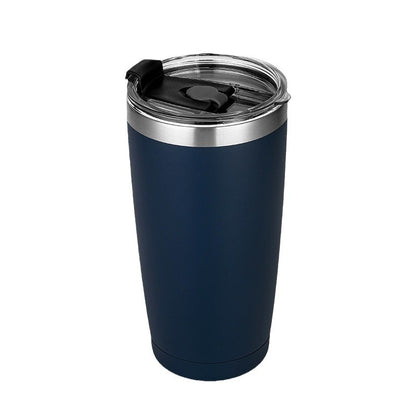 Sealed transparent cover thermos cup