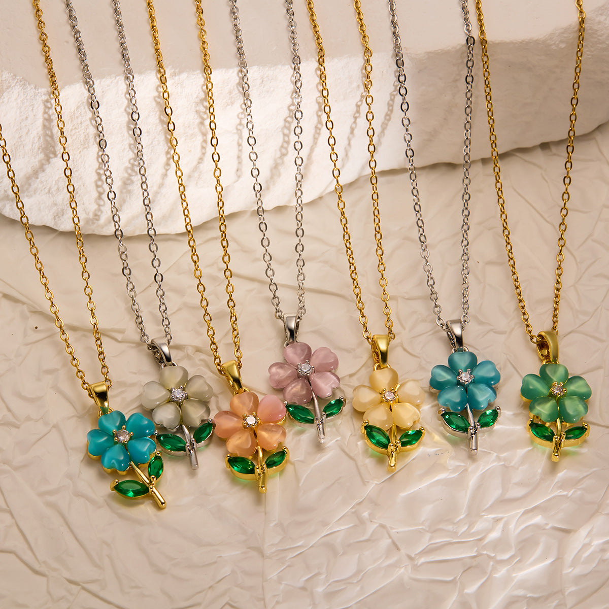 Flower necklace