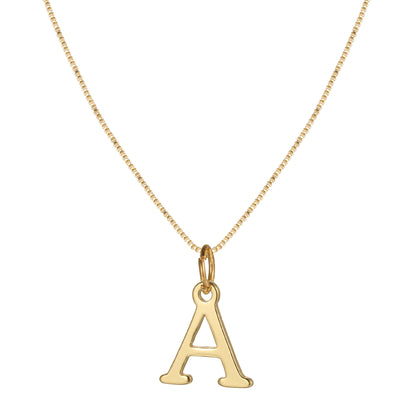 26 letters necklace simple