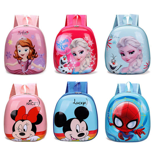 Children's backpack eggshell bag kindergarten school bag