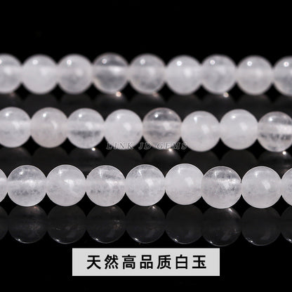 4Mm natural stone crystal agate small beads round beads