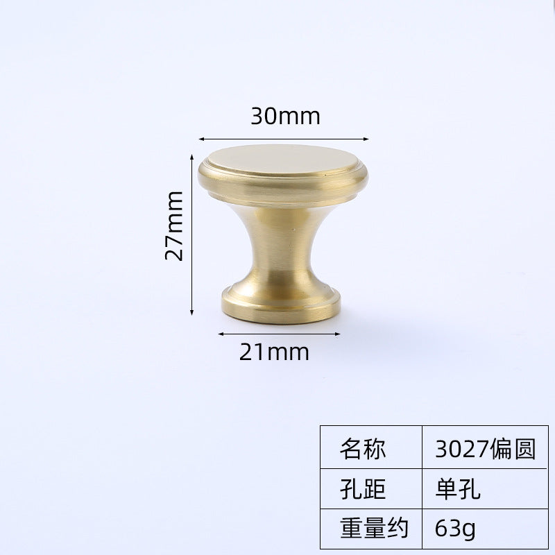 Drawer handle Brass long handle