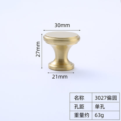 Drawer handle Brass long handle