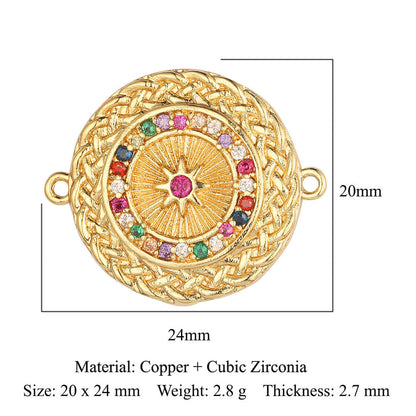 Ballerina Butterfly Tree of Life Copper Zircon Accessories