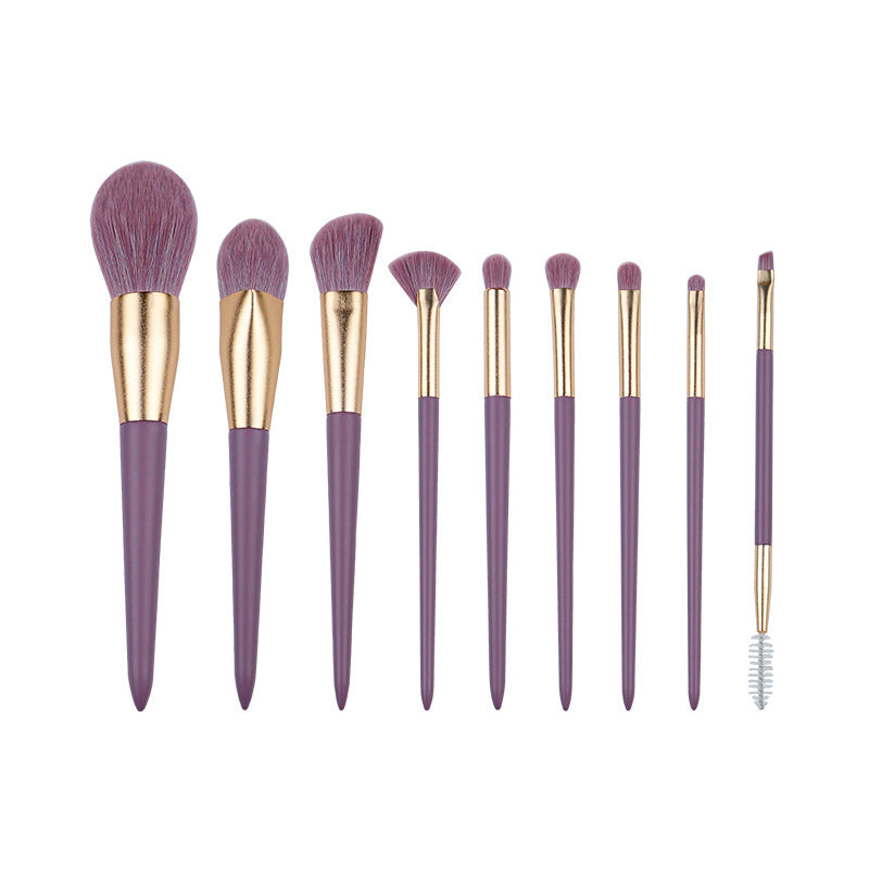 Little Purple Sweet Potato 9-Piece Brush Set