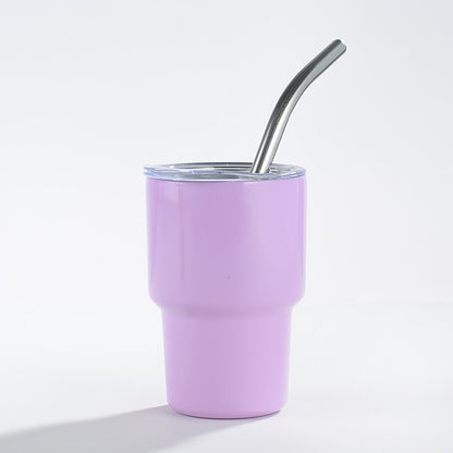 2oz stainless steel double-layer car cup