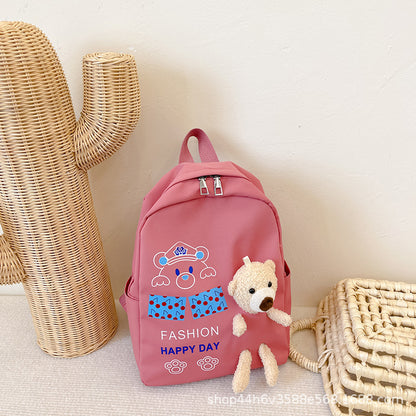 Mochila linda del oso del estilo japonés 