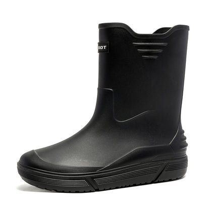 Fashion rain shoes men's warmth