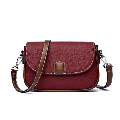 Textured Versatile Shoulder Crossbody Bag