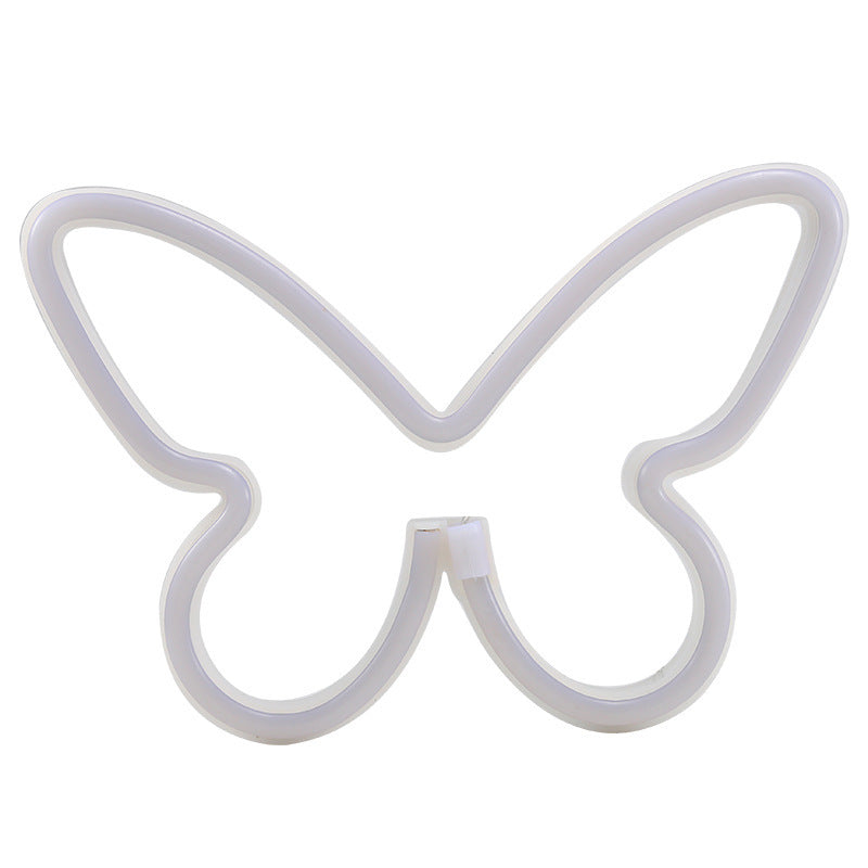 LED neon butterfly modeling light night light