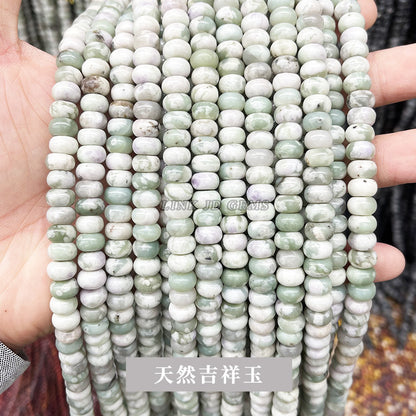 8 * 4Mm natural stone chalcedony abacus beads loose beads