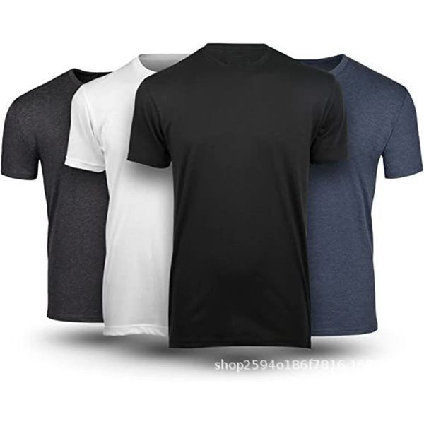 Men's T-shirt Short Sleeve Breathable Sweat Absorbing Short Sleeve