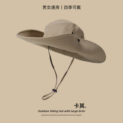 Western Cowboy Hat Sun Protection Fisherman Hat Outdoor Hiking