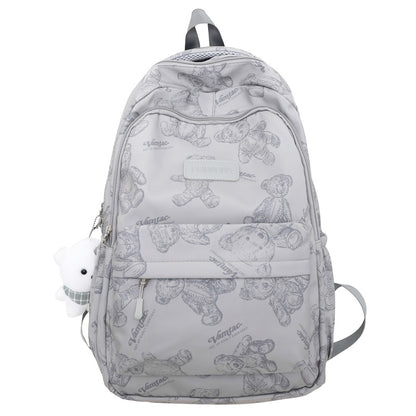 Mochila japonesa, bolso escolar informal, bolso impermeable 