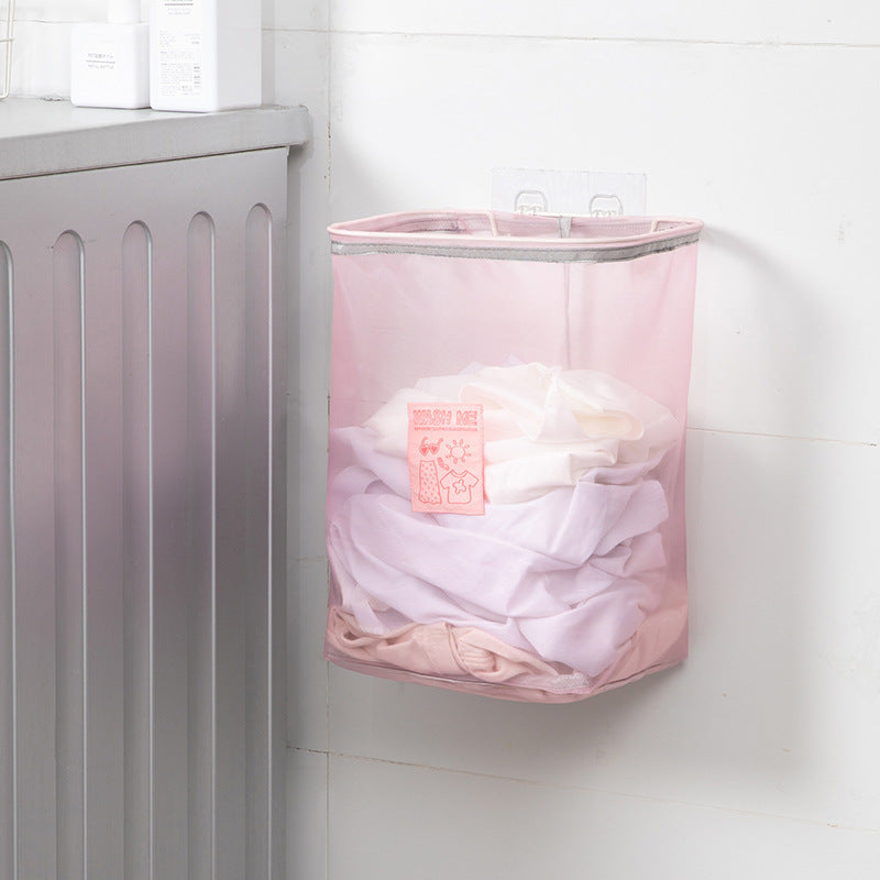 Foldable Wall-Mounted Laundry Basket