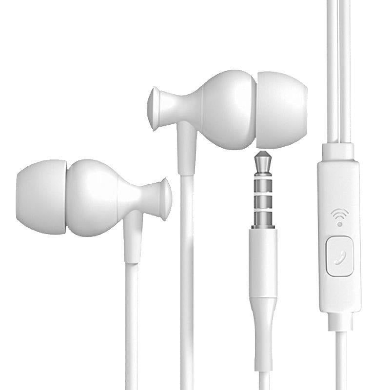 Auriculares con cable Android Apple Huawei Honor con micrófono Bass 