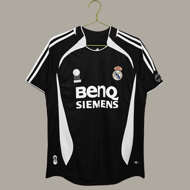 06-07 Real Madrid Retro Home Away Ronaldo Beckham Ra¨²l Guti Jersey