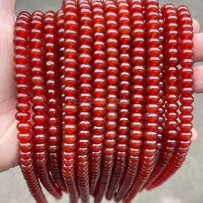 6/8Mm natural agate abacus beads loose beads