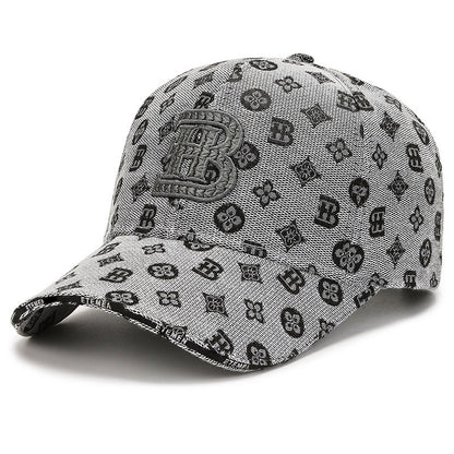 Extended Brim Korean Style Baseball Cap