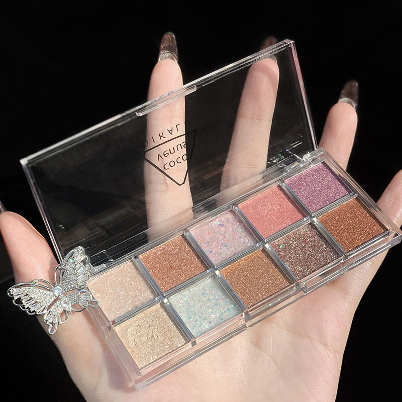 10-Color Eyeshadow Palette