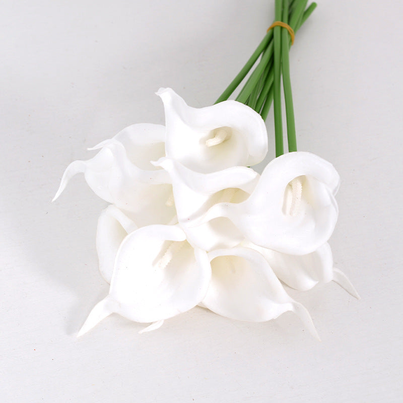 Mini PU Calla Lily Artificial Flower