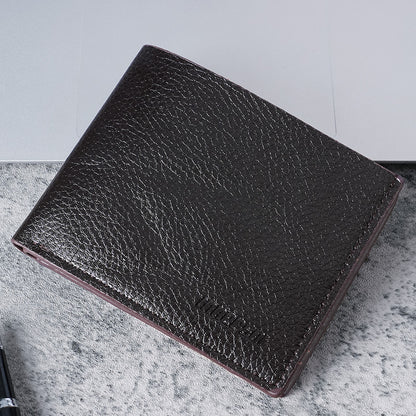 Simple pu leather wallet