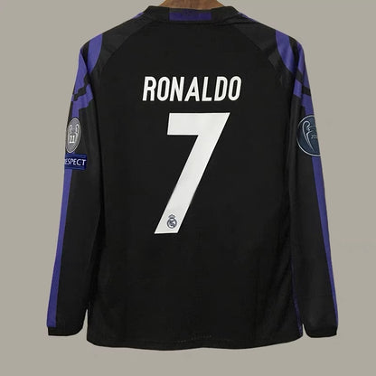 16-17 Real Madrid 2nd 7 Ronaldo Ramos Bale Modri? Retro Jersey