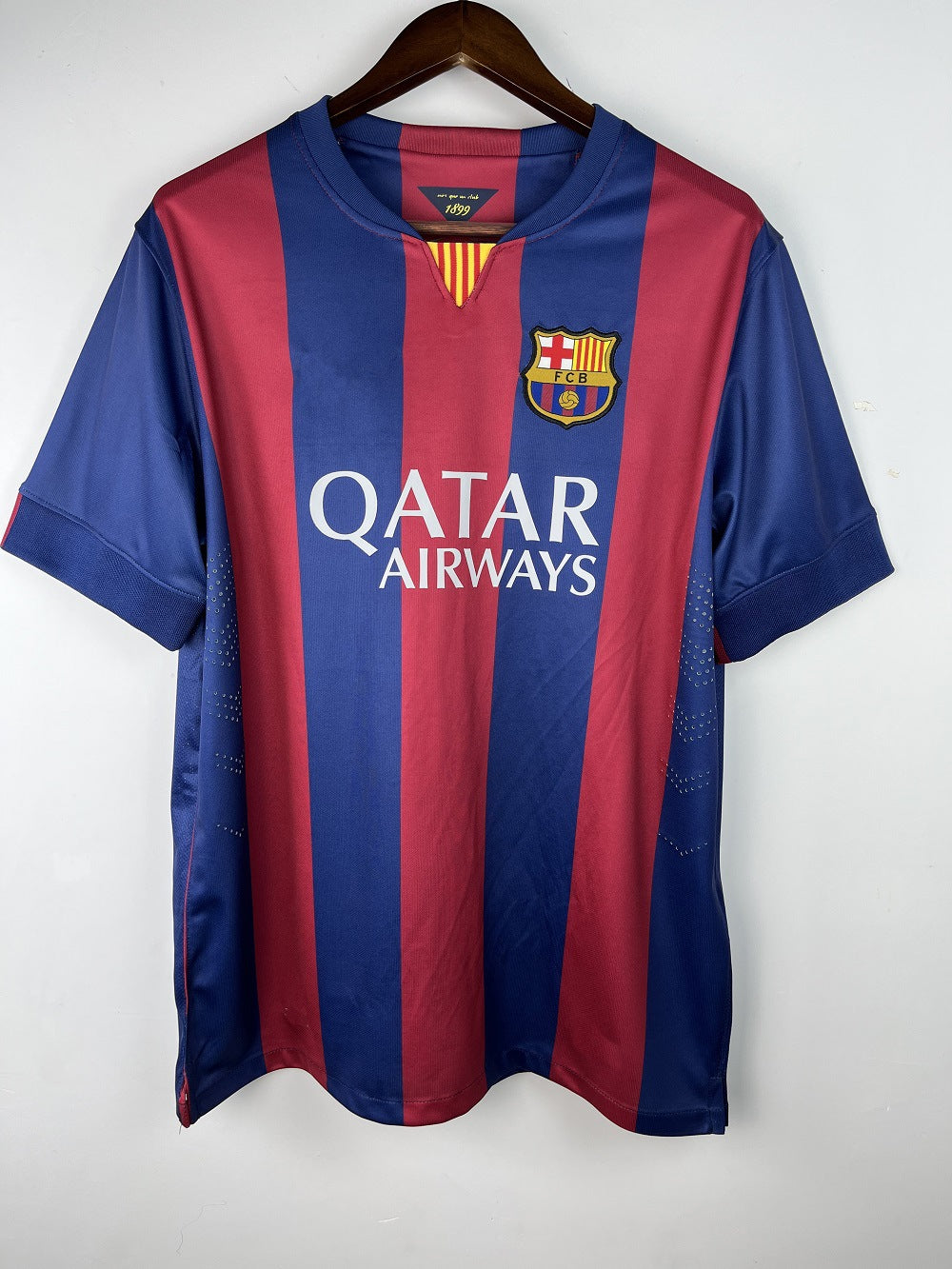 Barcelona Classic 10 Messi Rivaldo Puyol Figo Neymar Long Short Sleeve