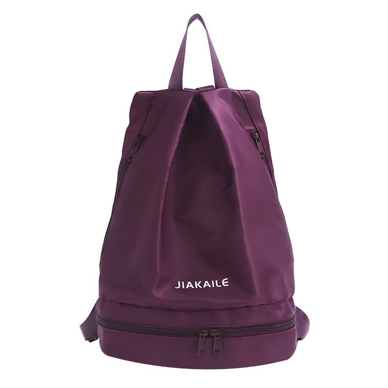 Backpack Solid Color Versatile Women's Backpack