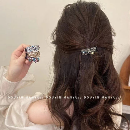 Advanced flash diamond duck bill clip hairpin