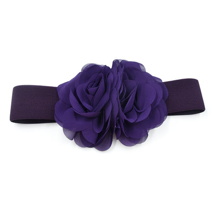 6Cm wide flower decorative waist seal