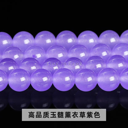 Color jade beads DIY jewelry accessories wholesale