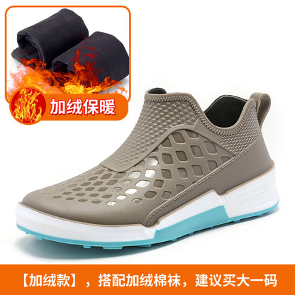 Rain shoes men's sports outdoor non-slip