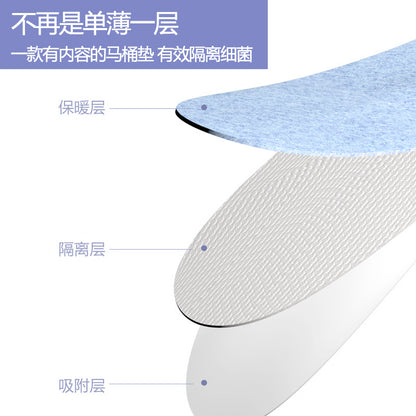 Home Toilet Seat Cover, Waterproof Toilet Pad