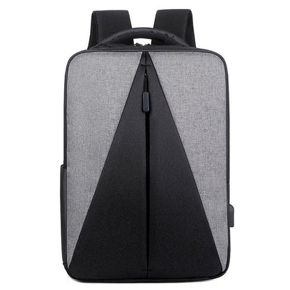 New schoolbag USB charging computer bag