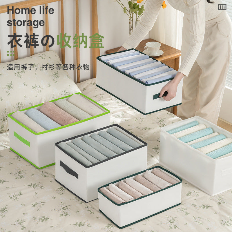 Thickened Foldable Pants Organizer Box