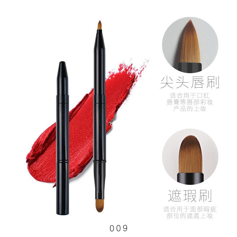 Colorful Retractable Dual-Ended Lip Brush