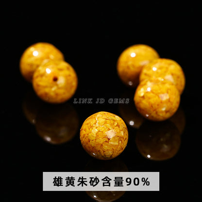 Emperor cinnabar loose beads