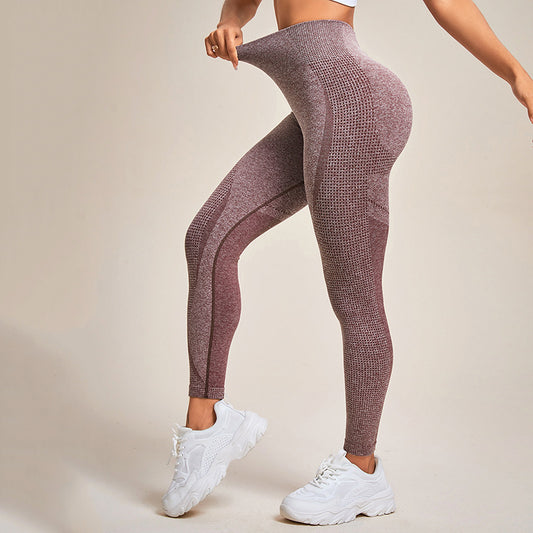 European Hot-Selling Seamless Quick-Dry Tight Yoga Outfit